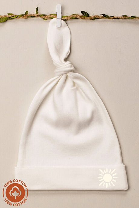Organic cotton Baby Bonnet Set - Sun Print (3 - Pack) - TryAladdin