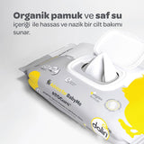 Organic Cotton & Pure Water - Gentle Cleansing Wet Wipes for Sensitive Skin - TryAladdin