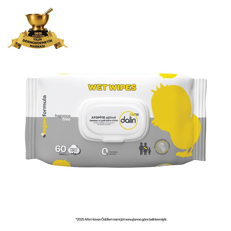 Organic Cotton & Pure Water - Gentle Cleansing Wet Wipes for Sensitive Skin - TryAladdin