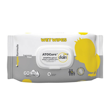 Organic Cotton & Pure Water - Gentle Cleansing Wet Wipes for Sensitive Skin - TryAladdin
