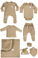 Organic Cotton Unisex Newborn Hospital Exit Set - 8 Piece - TryAladdin