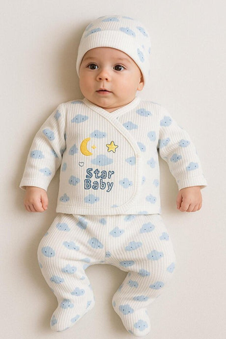 Organic Newborn Unisex Cotton Hospital Layette Set - Newborn Size - TryAladdin