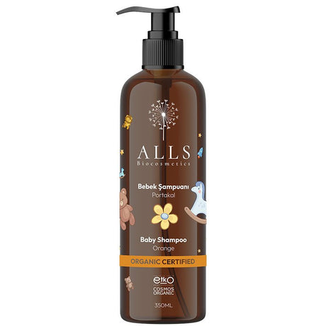 Organic Orange Baby Shampoo - Gentle Cleansing & Nourishing Care for All Ages - TryAladdin