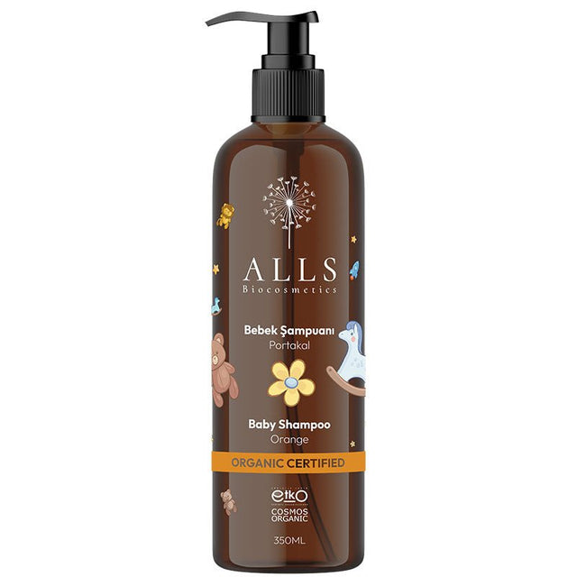 Organic Orange Baby Shampoo - Gentle Cleansing & Nourishing Care for All Ages - TryAladdin