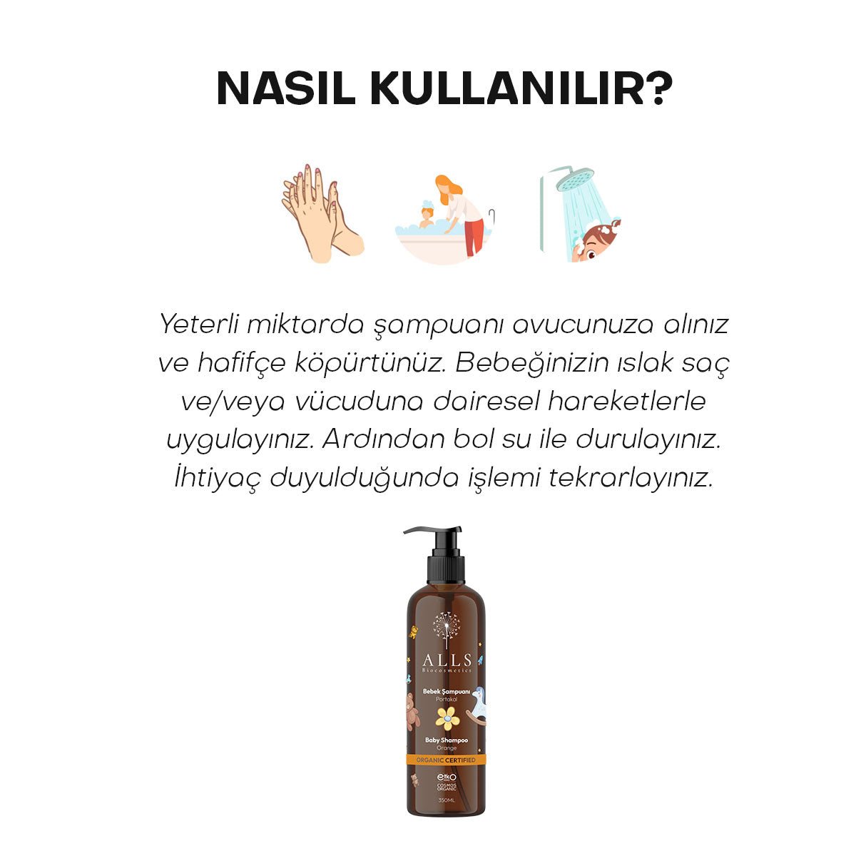 Organic Orange Baby Shampoo - Gentle Cleansing & Nourishing Care for All Ages - TryAladdin