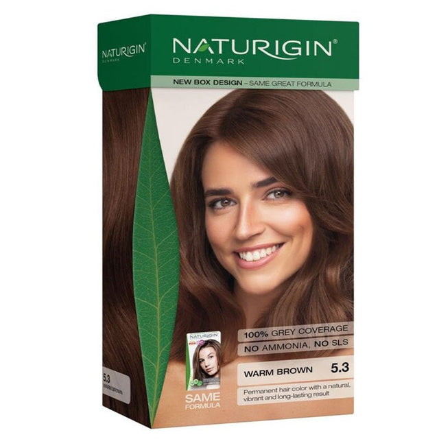 Organic Permanent Hair Color - Dark Golden Brown 5.3 - TryAladdin