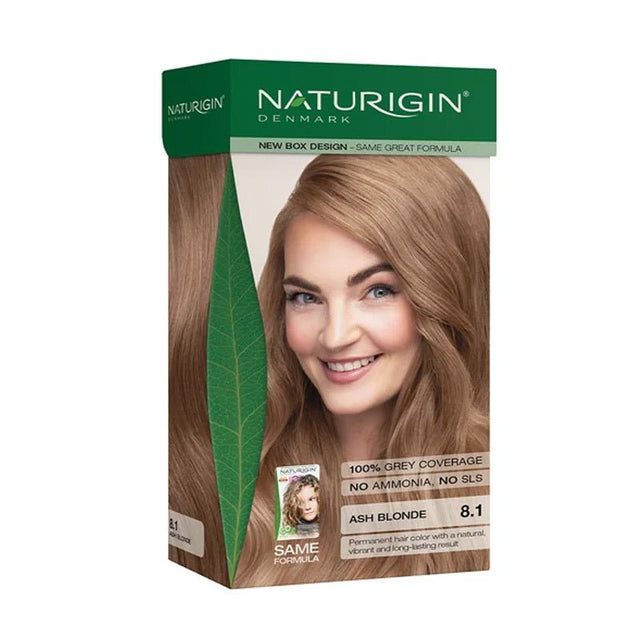 Organic Permanent Hair Color - Light Ash Blonde 8.1 - TryAladdin
