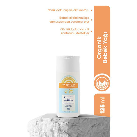 Organic Plant - Based Baby Oil - Gentle Massage & Moisturizing Care - TryAladdin