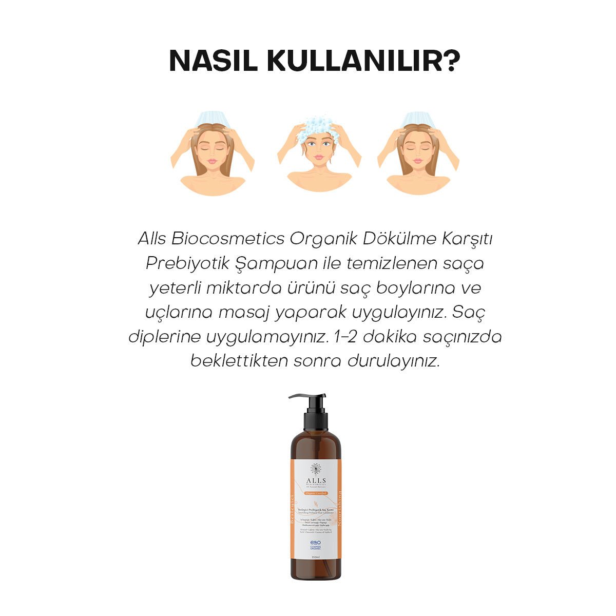 Organic Prebiotic Nourishing Hair Conditioner - Frizz Control & Shine - TryAladdin
