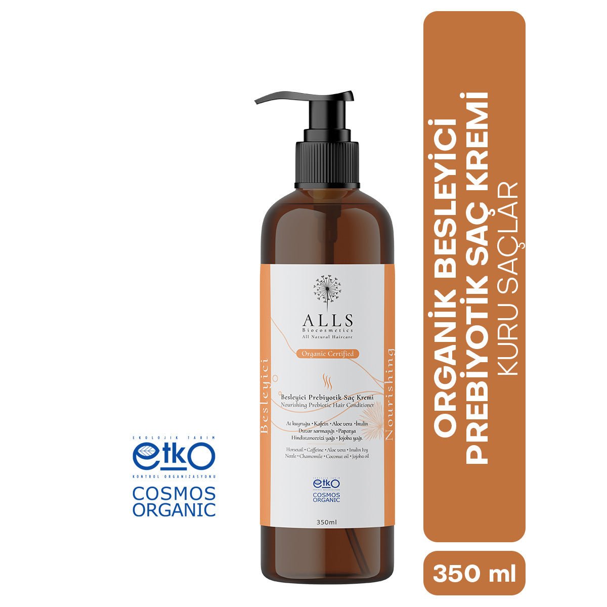 Organic Prebiotic Nourishing Hair Conditioner - Frizz Control & Shine - TryAladdin