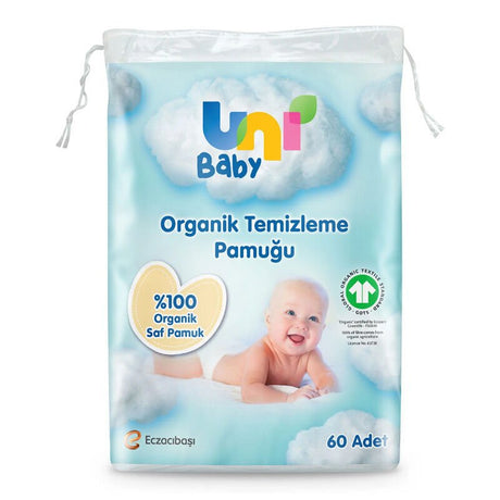 Organic Pure Cotton Pads - Gentle Cleansing & Newborn Safe - TryAladdin