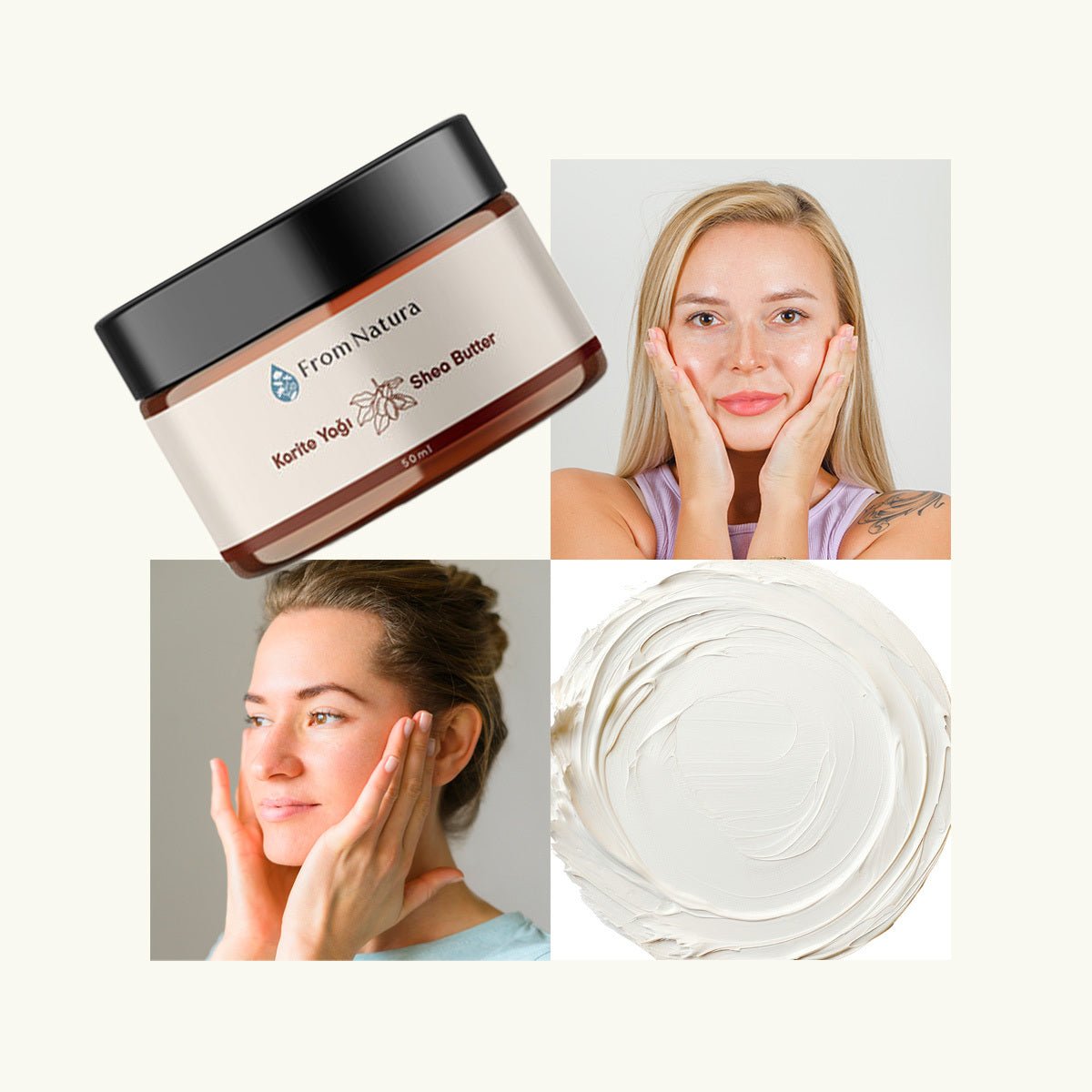 Organic Pure Shea Butter - Intense Hydration & Anti - Aging Balm - TryAladdin