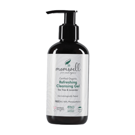 Organic Refreshing Gel Cleanser - Aloe Vera & Tea Tree for Smooth Skin - TryAladdin