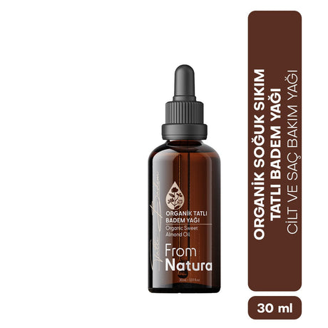 Organic Sweet Almond Oil - Deeply Nourishing & Moisturizing for Skin & Hair - TryAladdin