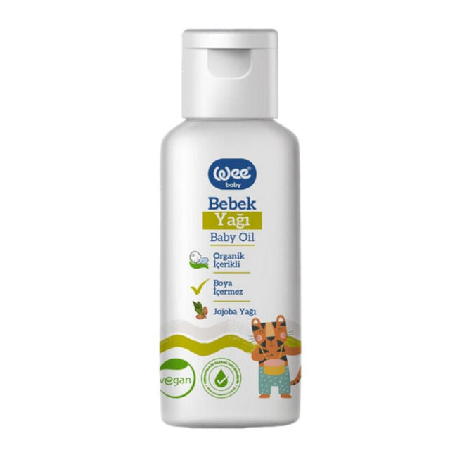 Organic Vegan Baby Oil - Nourishing & Protective for Delicate Skin - TryAladdin