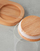 Borosilicate Glass Clear Spice Jar Set 3 Piece
