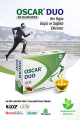 Oscar Duo UC - II Undenatured Type 2 Collagen - 30 Duocaps - TryAladdin