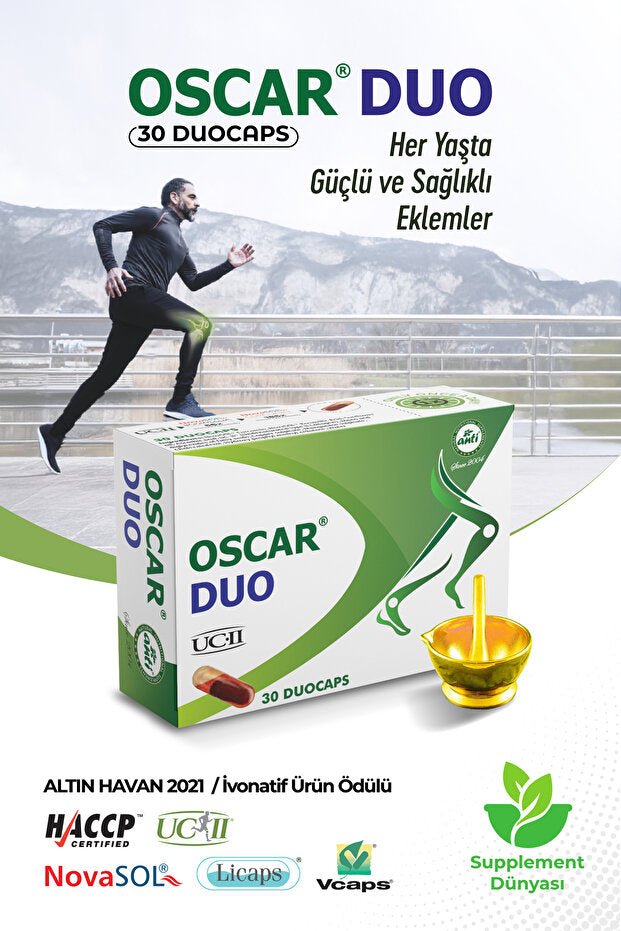 Oscar Duo UC - II Undenatured Type 2 Collagen - 30 Duocaps - TryAladdin