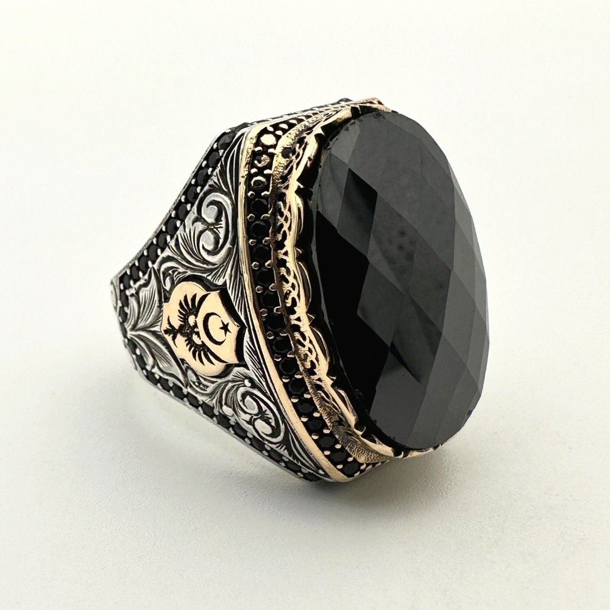 Ottoman Style Men's Ring