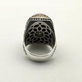 Ottoman Style Men's Ring - TryAladdin