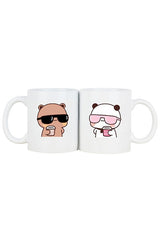 Oxvin Premium Valentines Birthday Gift Mug Set - 2 Piece Set - TryAladdin