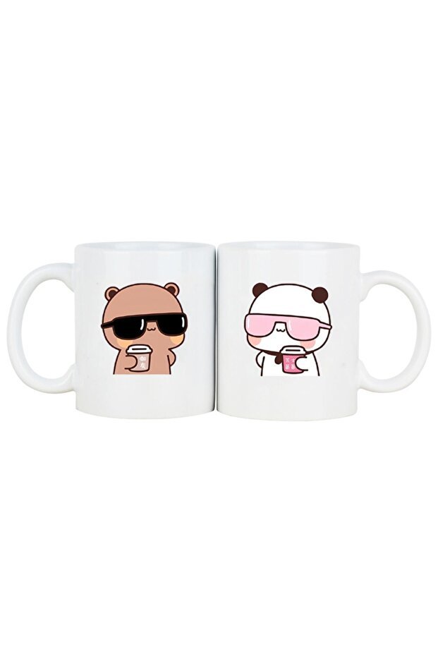 Oxvin Premium Valentines Birthday Gift Mug Set - 2 Piece Set - TryAladdin