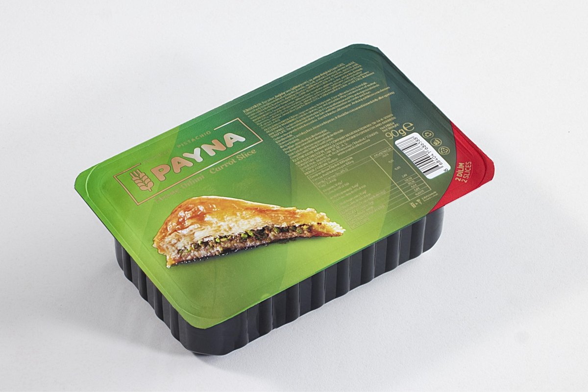 Packaged Carrot Slice Baklava with Pistachio - 4 Slices - TryAladdin