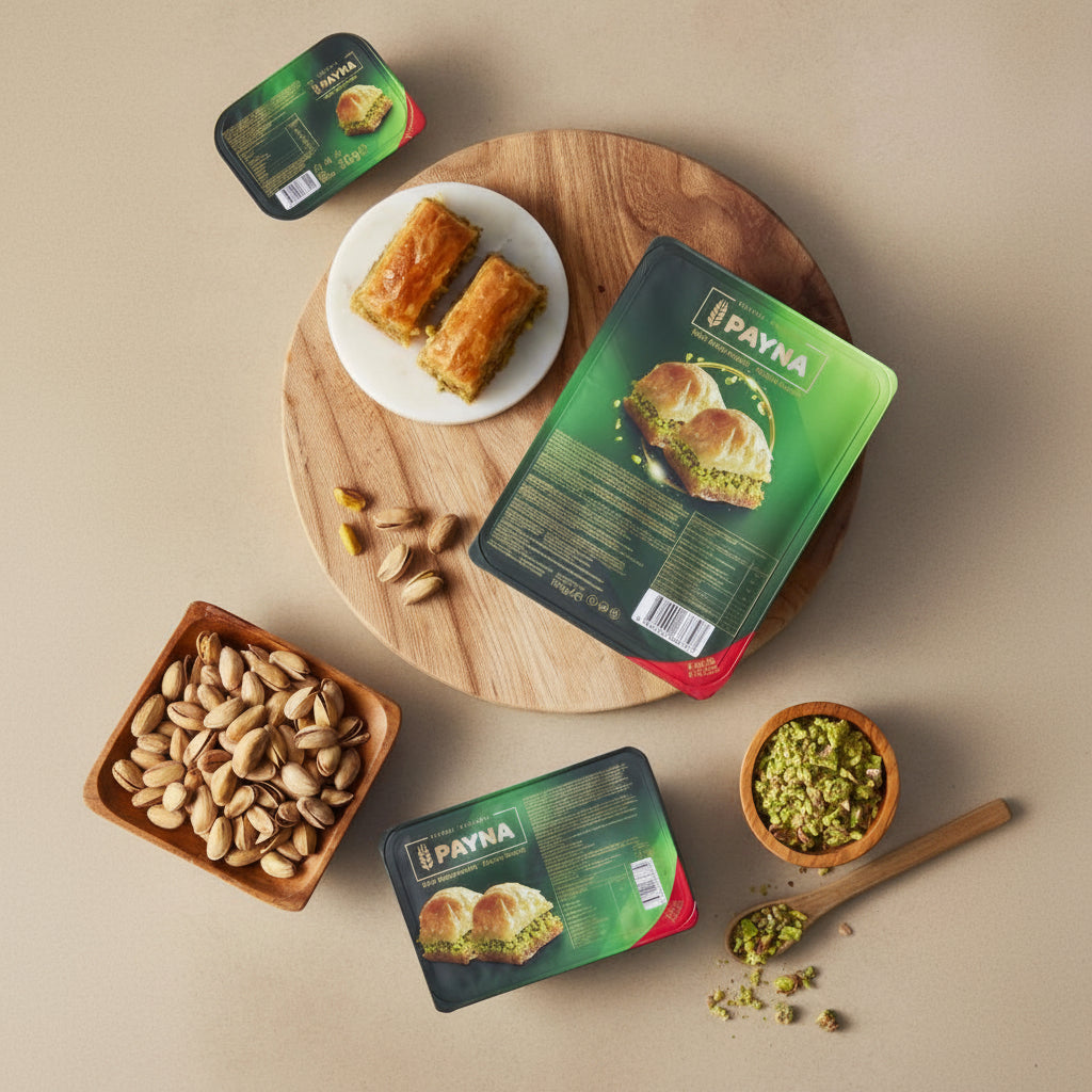 Packaged Pistachio Baklava - 6 Slices - TryAladdin