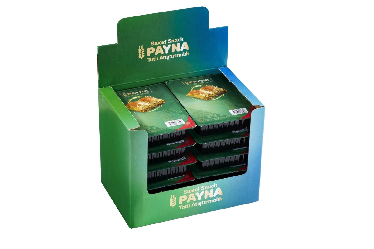 Packaged Roll Baklava with Pistachio - 6 Slices - TryAladdin