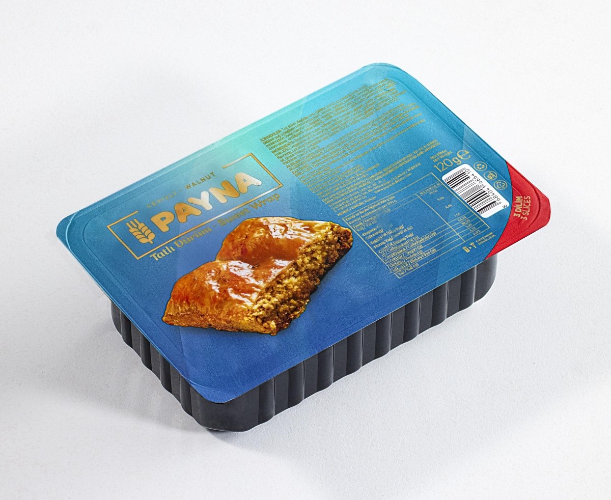 Packaged Roll Baklava with Walnut - 6 Slices - TryAladdin