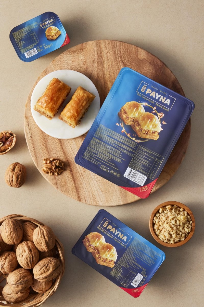 Packaged Walnut Baklava - 6 Slices - TryAladdin