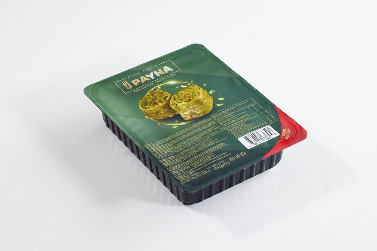 Packaged Wrap Baklava with Pistachio - 6 Slices - TryAladdin