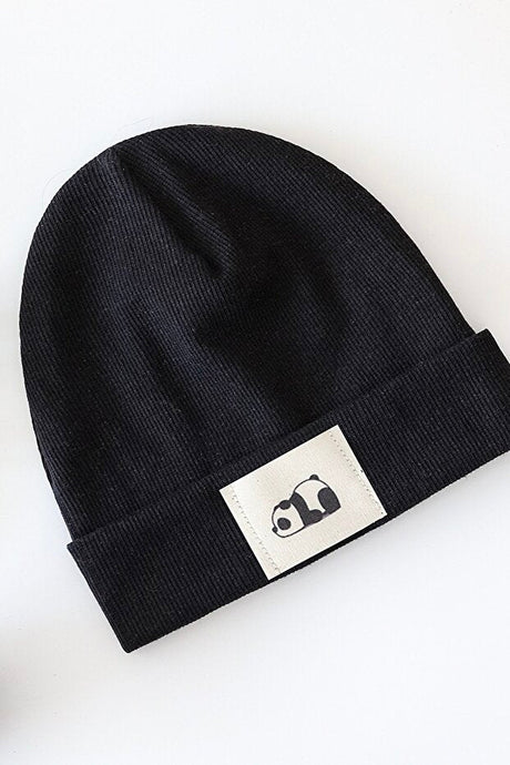 Panda Label Baby Beanie - 100% Cotton - TryAladdin