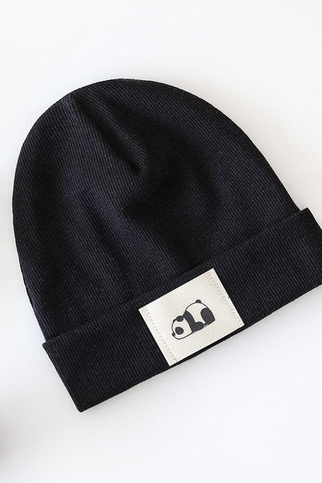 Panda Label Baby Beanie - 100% cotton - TryAladdin