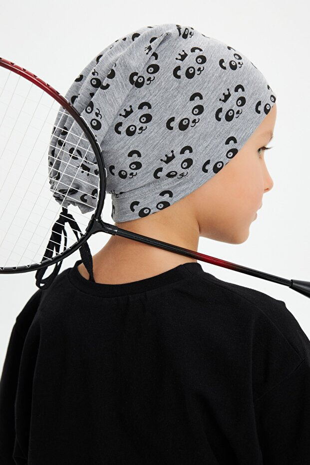 Panda Print 4 - Season Cotton Beanie - Soft & Breathable - TryAladdin