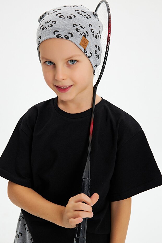 Panda Print 4 - Season Cotton Beanie - Soft & Breathable - TryAladdin