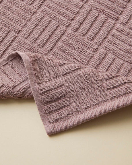 Luxurious-Turkish-Cotton-Foot-Towel-Professional-Purple