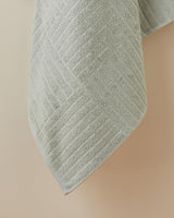 Professionele Kwaliteit Premium Katoenen Badhanddoek Salie 90x150cm