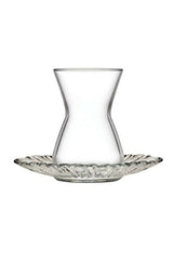 Pasabahce Aura Premium Turkish Tea Glass Set - 12 Piece - TryAladdin