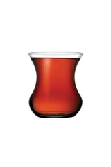 Pasabahce Aurora Premium Traditional Turkish Tea Glasses Set - 6 x 155ml - TryAladdin