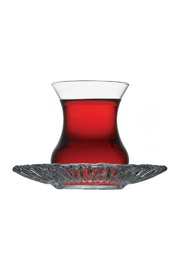 Pasabahce Aurora Premium Turkish Tea Glass Set - 12 Pieces - TryAladdin
