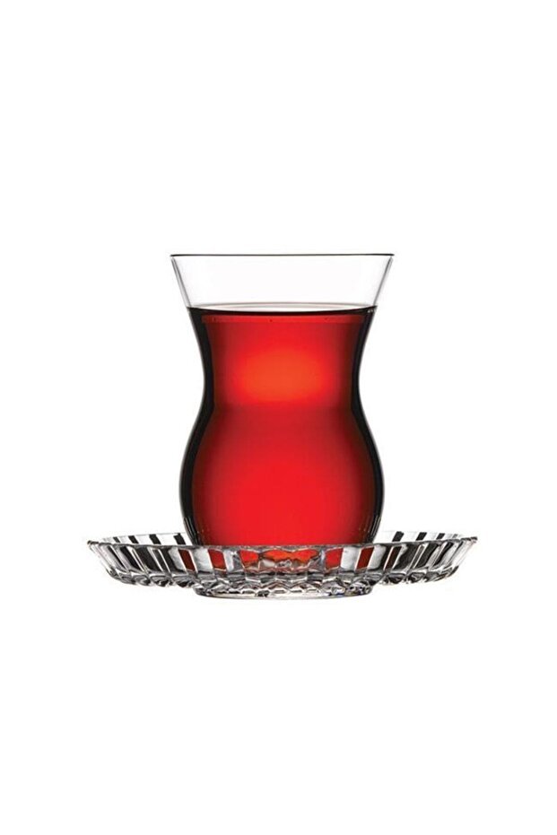 Pasabahce Beykoz Premium Turkish Tea Glass Set - 6 Pieces - TryAladdin