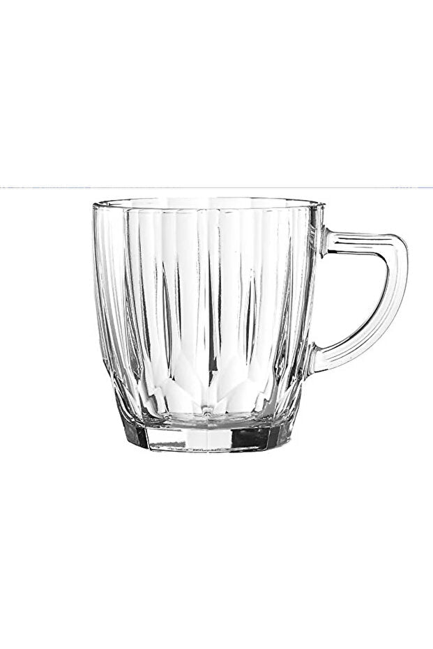 Pasabahce Diamond Handled Glass Set - 2 x 245ml - TryAladdin