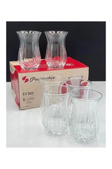 Pasabahce Echo Professional Turkish Tea Glasses - 160ml, Set of 6 - TryAladdin