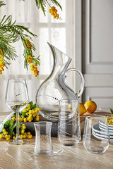 Pasabahce Elegance 61 - Piece Premium Glassware Set - Water & Tea Collection - TryAladdin