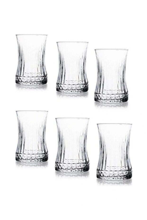 Pasabahce Elisia Professional Turkish Tea Glass Set - 12 Piece - TryAladdin