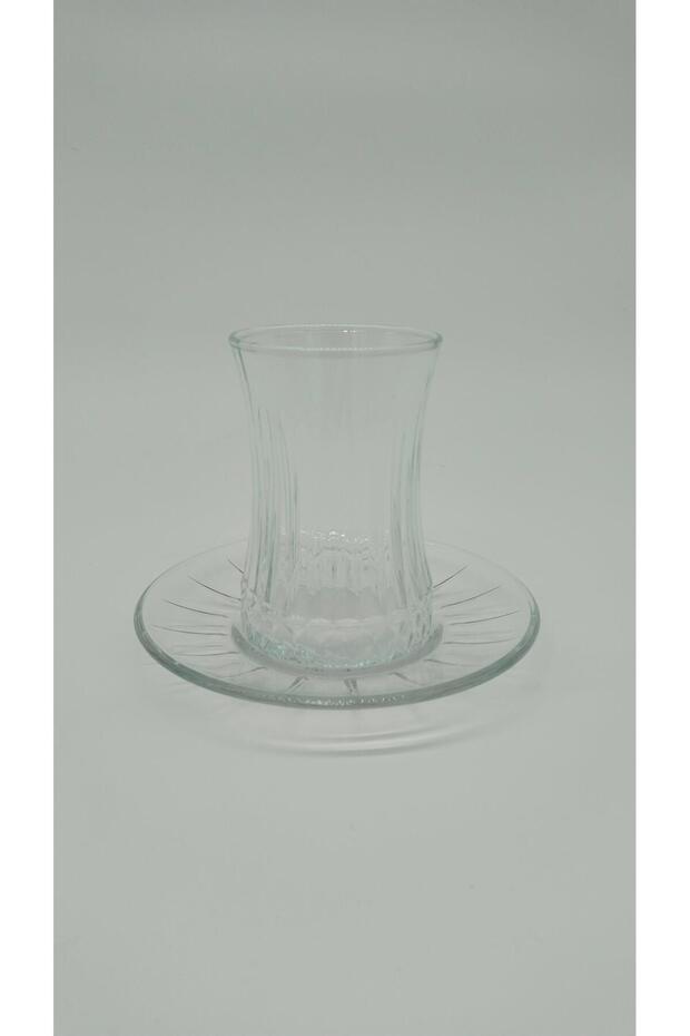 Pasabahce Elysia Premium Glass Tea Set - 12 Piece - TryAladdin