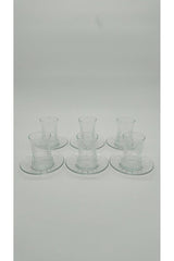 Pasabahce Elysia Premium Glass Tea Set - 12 Piece - TryAladdin