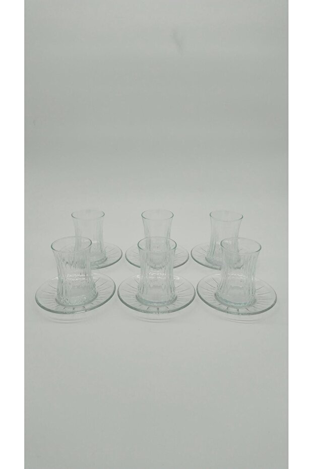 Pasabahce Elysia Premium Glass Tea Set - 12 Piece - TryAladdin