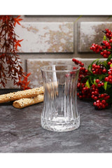 Pasabahce Elysia Premium Turkish Tea Glasses - Set of 6 - TryAladdin